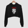 Defeated Sanity Collected Demolition Black Crop Hoodie
