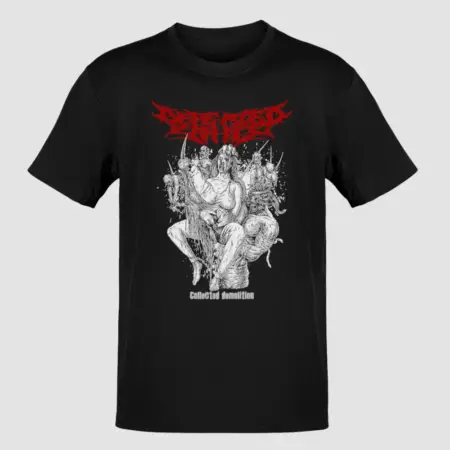 Defeated Sanity Collected Demolition Black T-Shirt