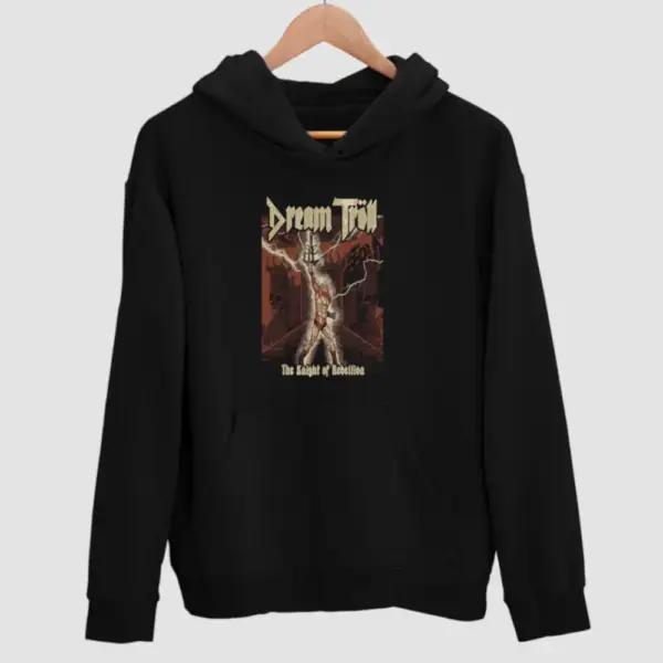 Dream Tröll The Knight Of Rebellion Black Hoodie