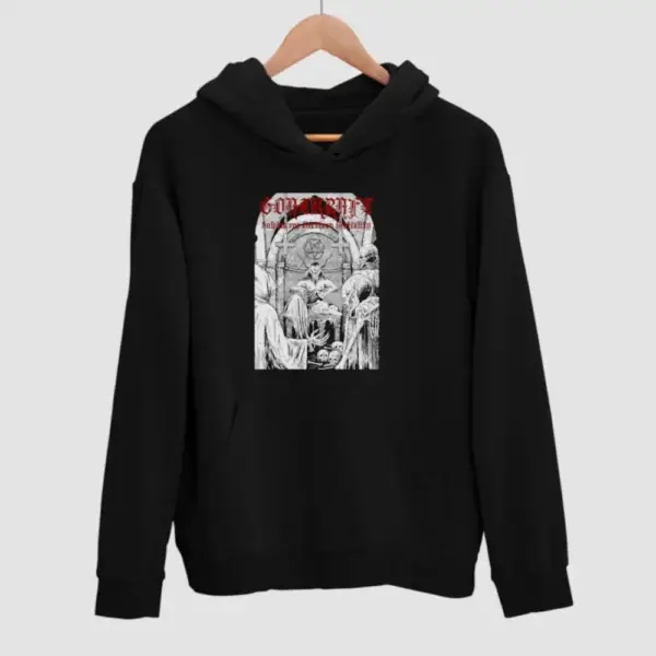 Goatkraft Sulphurous Northern Bestiality Black Hoodie