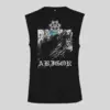 Abigor ANTM Black Sleeveless Tank Top