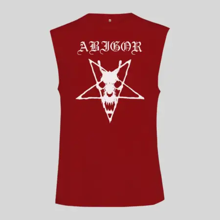Abigor Goat Logo Sleeveless Tank Top