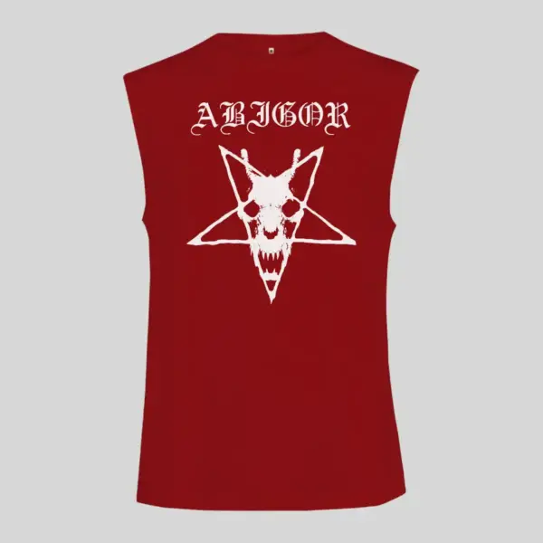 Abigor Goat Logo Sleeveless Tank Top