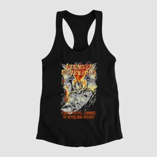 Avenged Sevenfold Pinkpop Festival Black Athlete