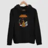 Haunt Burst Into Flame Black Hoodie