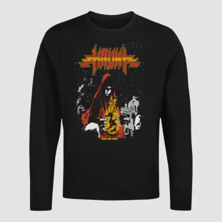 Haunt Burst Into Flame Black Longsleeve