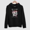 Hellvetron Trident of Tartarean Gateways Black Hoodie
