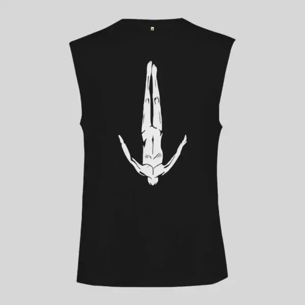 After Life Tale of Us Black Sleeveless Tank Top