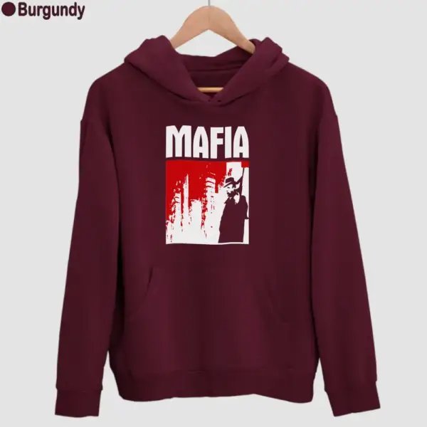 Mafia Black Hoodie - Image 4