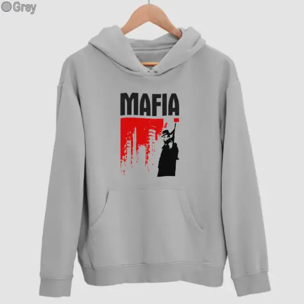 Mafia Black Hoodie - Image 8