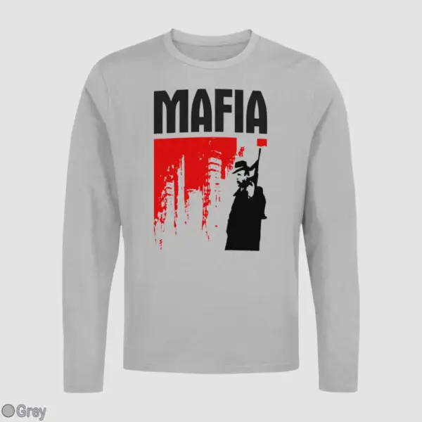 Mafia Black Longsleeve - Image 6