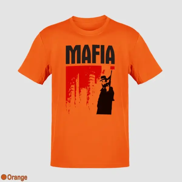 Mafia Black T-Shirt - Image 9