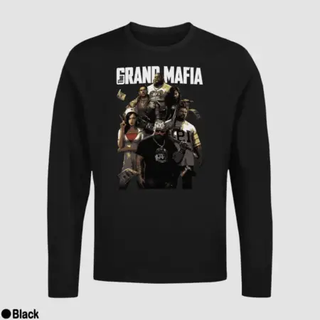 The Grand Mafia Black Longsleeve