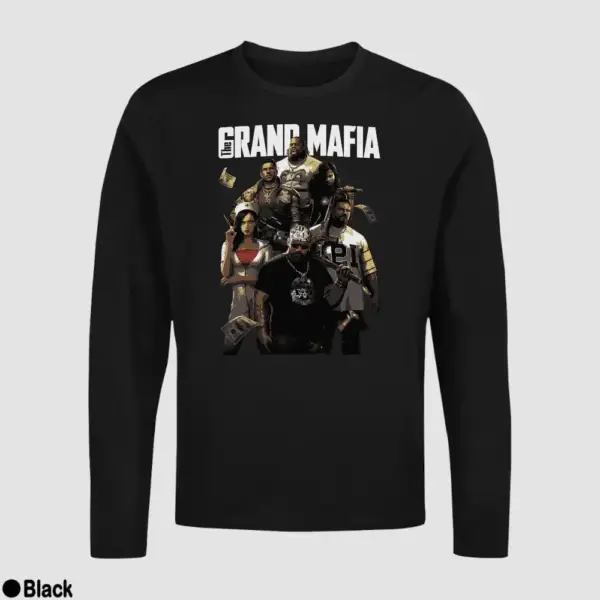The Grand Mafia Black Longsleeve