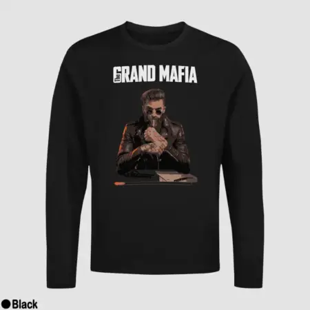The Grand Mafia Black Longsleeve