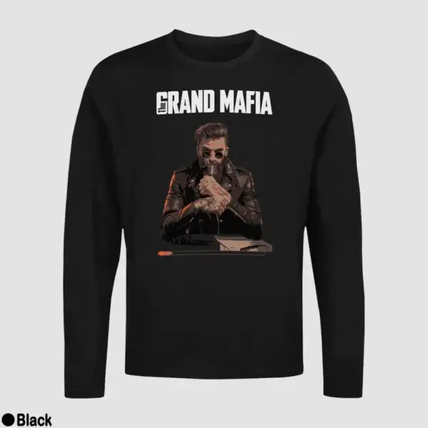 The Grand Mafia Black Longsleeve