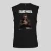 The Grand Mafia Black Sleeveless Tank Top