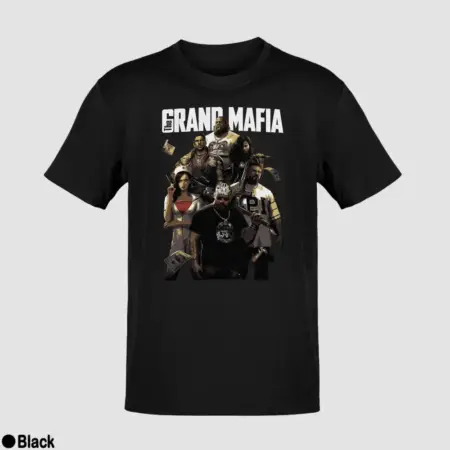 The Grand Mafia Black T-Shirt
