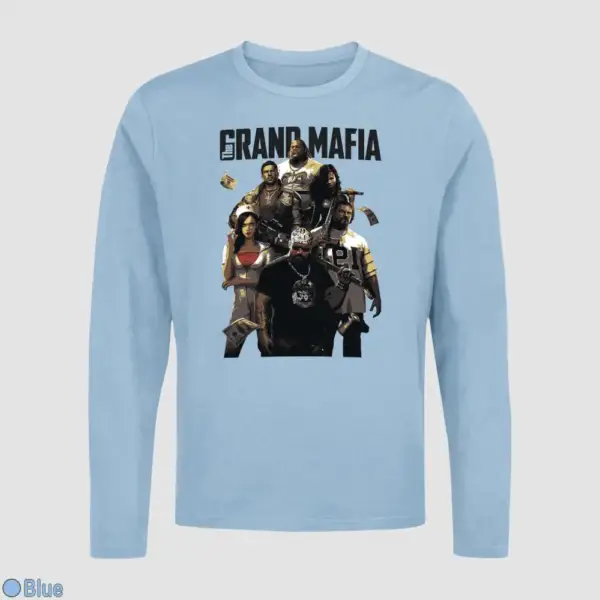The Grand Mafia Black Longsleeve - Image 2
