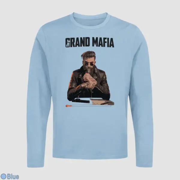 The Grand Mafia Black Longsleeve - Image 2