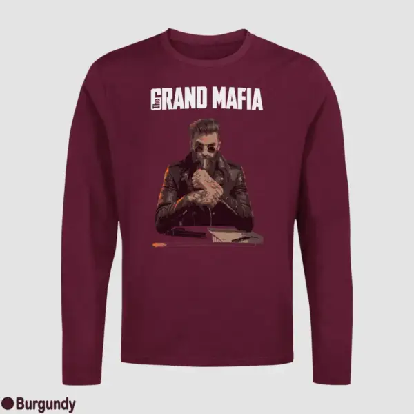 The Grand Mafia Black Longsleeve - Image 3