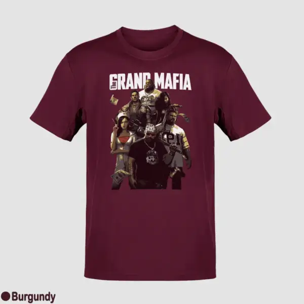 The Grand Mafia Black T-Shirt - Image 3