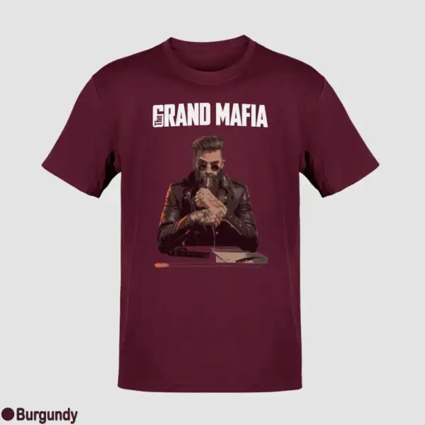 The Grand Mafia Black T-Shirt - Image 3