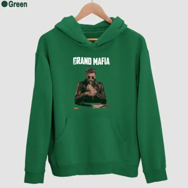 The Grand Mafia Black Hoodie - Image 8