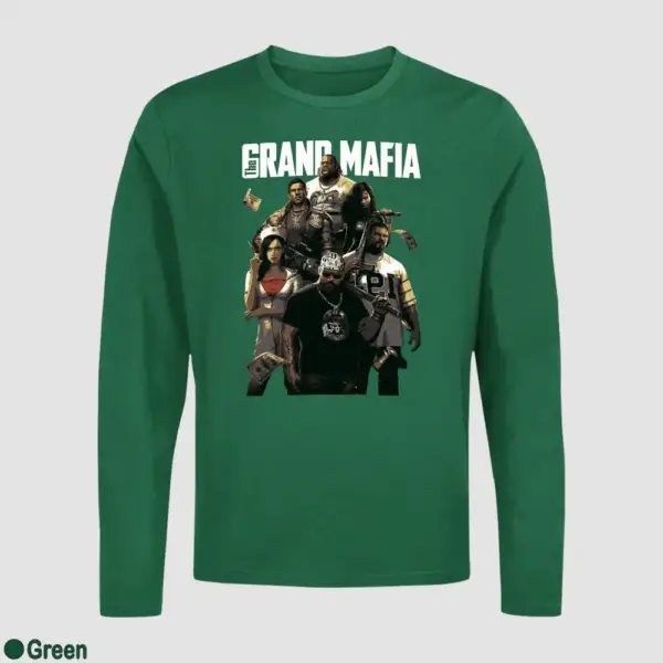 The Grand Mafia Black Longsleeve - Image 5