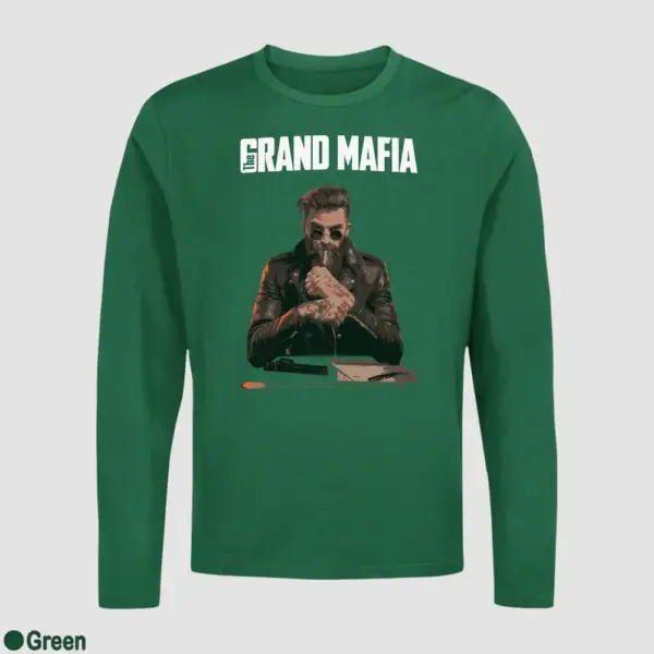The Grand Mafia Black Longsleeve - Image 5