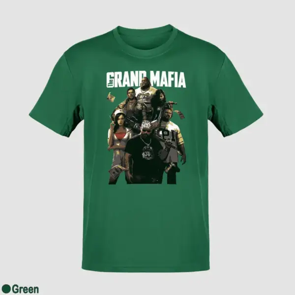 The Grand Mafia Black T-Shirt - Image 5