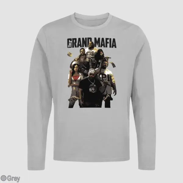 The Grand Mafia Black Longsleeve - Image 6