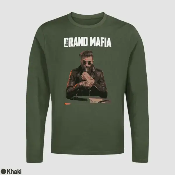 The Grand Mafia Black Longsleeve - Image 7