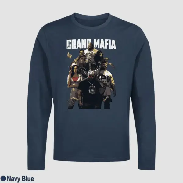 The Grand Mafia Black Longsleeve - Image 8