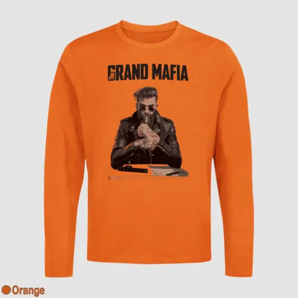 The Grand Mafia Black Longsleeve - Image 9