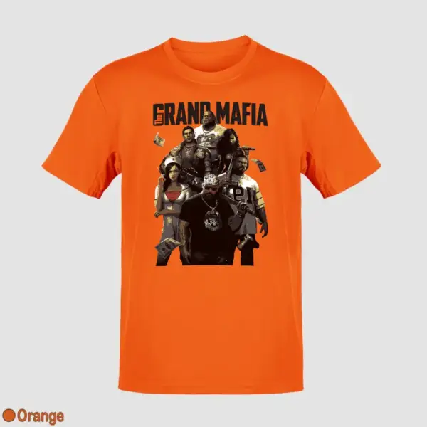The Grand Mafia Black T-Shirt - Image 9