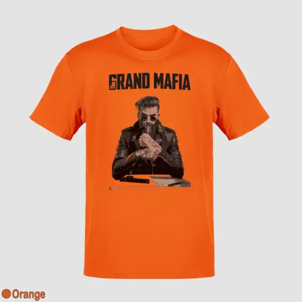 The Grand Mafia Black T-Shirt - Image 9
