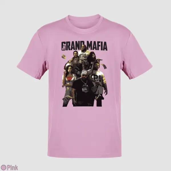 The Grand Mafia Black T-Shirt - Image 10