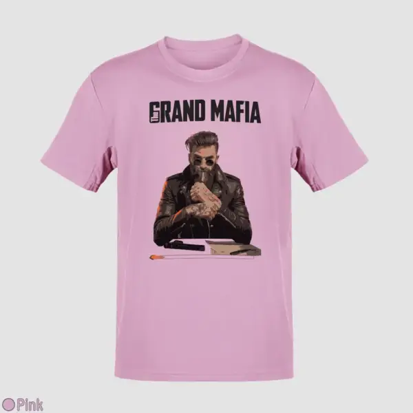 The Grand Mafia Black T-Shirt - Image 10