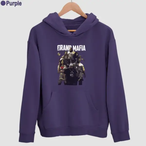 The Grand Mafia Black Hoodie - Image 6