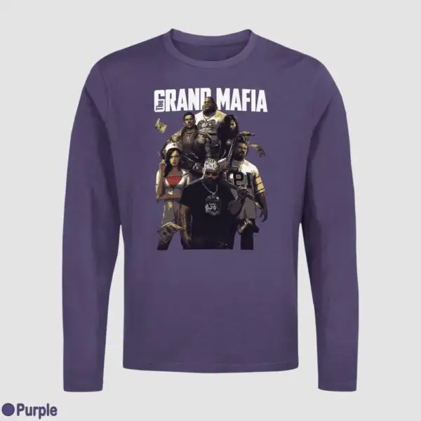 The Grand Mafia Black Longsleeve - Image 11