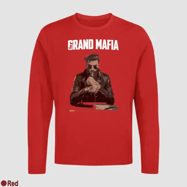 The Grand Mafia Black Longsleeve - Image 12