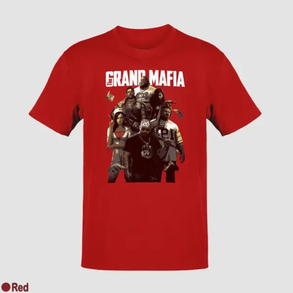 The Grand Mafia Black T-Shirt - Image 12