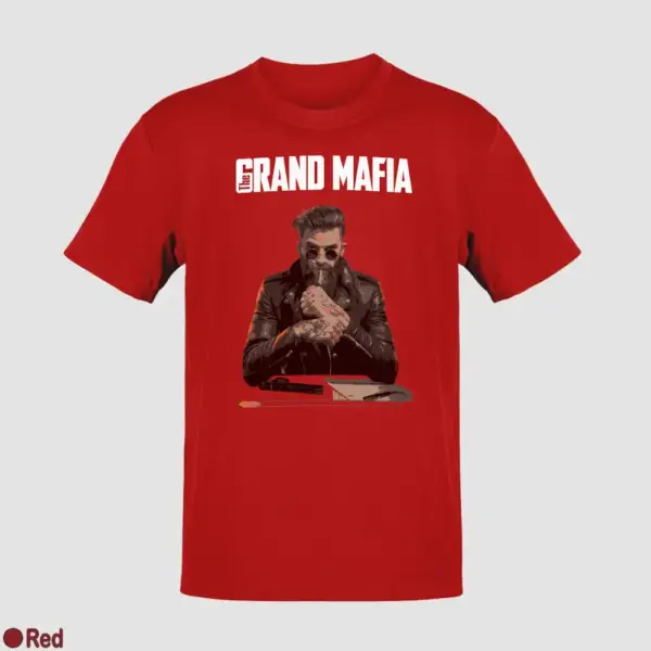 The Grand Mafia Black T-Shirt - Image 12
