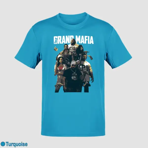The Grand Mafia Black T-Shirt - Image 13