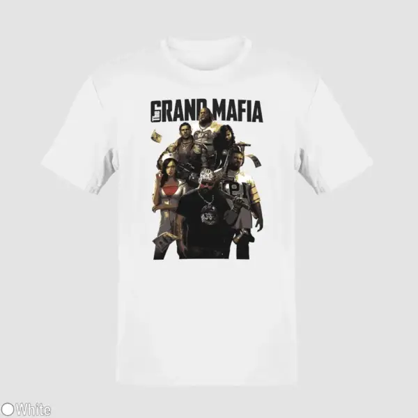 The Grand Mafia Black T-Shirt - Image 14