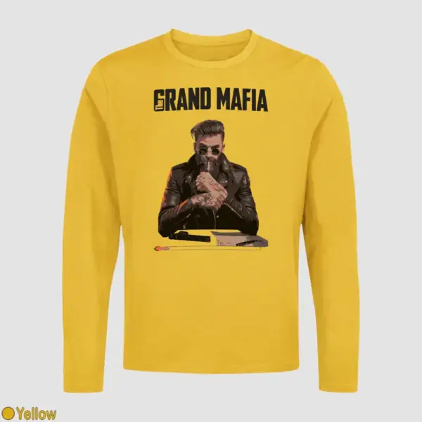 The Grand Mafia Black Longsleeve - Image 15