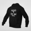 Absurd Werwolfthron Black Hoodie