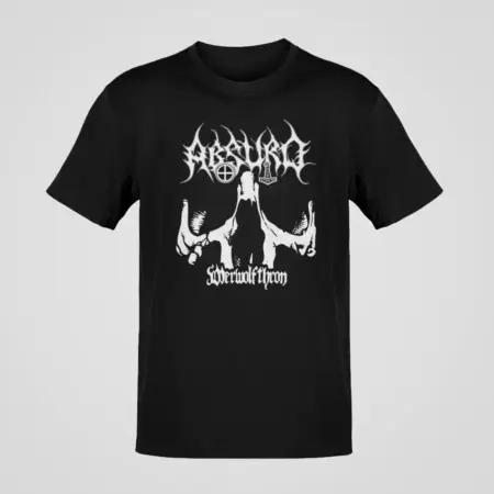 Absurd Werwolfthron Black T-Shirt
