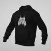 Death Worship Hoodie, Death Worship Logo Black Sweatshirt